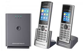 Grandstream-DECT IP phones Mobilizing communication within any network environment leads to increased efficiency and collaboration. The DECT series of cordless IP phones allow users to mobilize their VoIP network throughout any business, warehouse, retail store and residential environment.